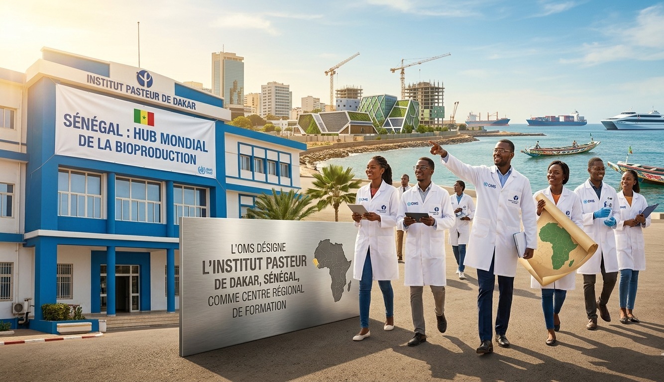 OMS :  l’Institut Pasteur de Dakar choisi comme centre régional de formation en bioproduction