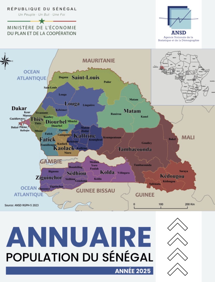Sénégal : les hommes légèrement plus nombreux que les femmes (ANSD)