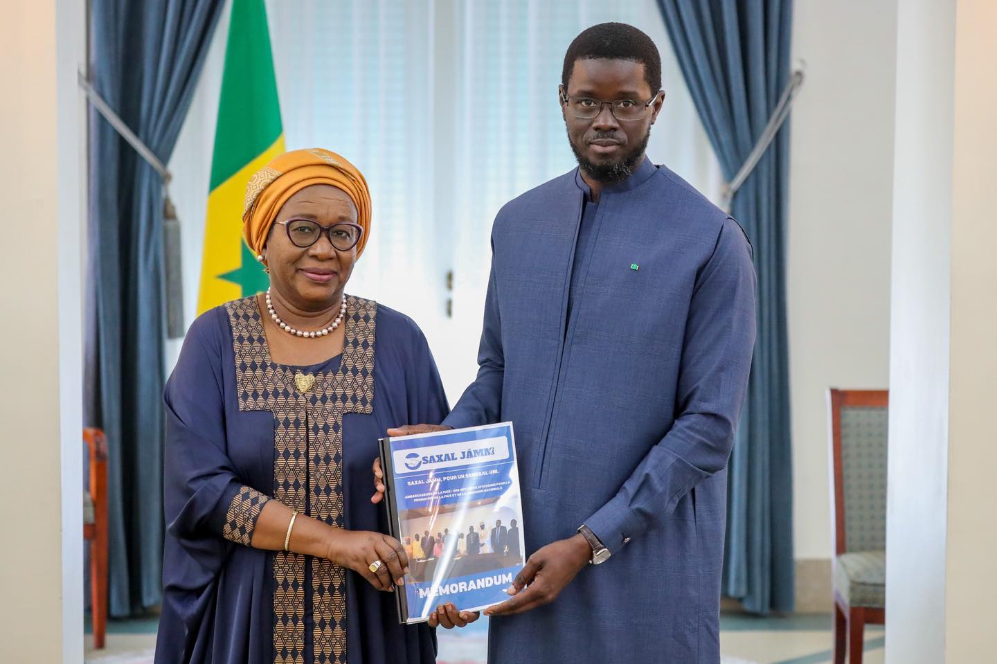 Renforcement de la cohésion nationale : le Président Bassirou Diomaye Faye a reçu les « Ambassadeurs de la paix » 