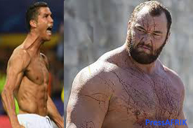 Quand La Montagne menace Cristiano Ronaldo