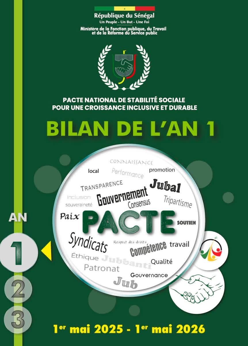 BILAN AN 1 – Pacte national de Stabilité sociale : entre avancées majeures et persistance des tensions