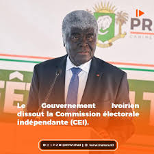 Côte d'Ivoire: le gouvernement annonce la dissolution de la Commission électorale indépendante