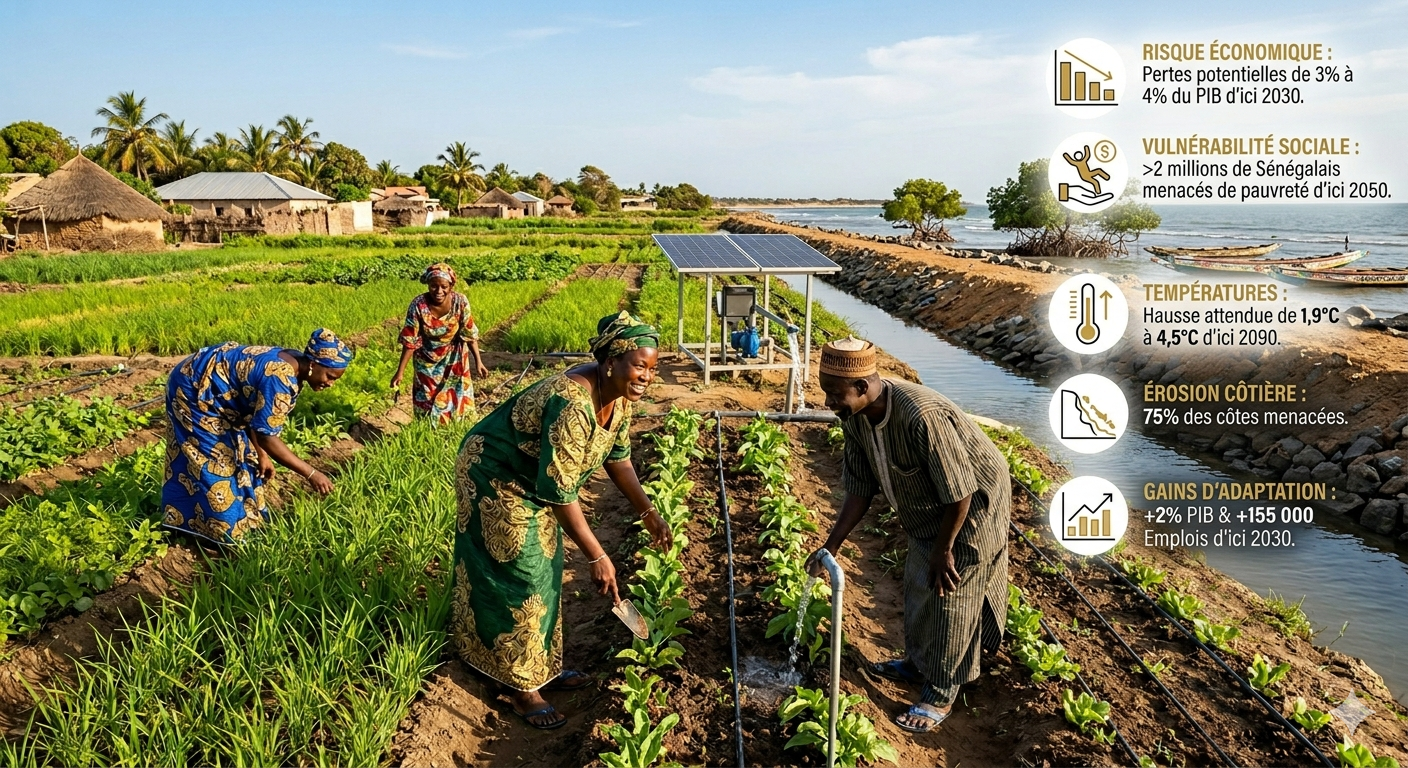 Vagues de chaleur et inondations: l’action climatique, dernier rempart pour préserver les acquis du développement du Sénégal