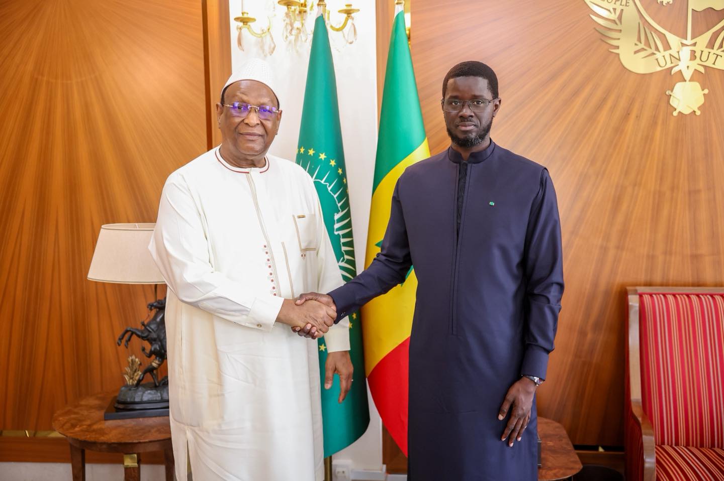 Médiation entre la CEDEAO et l’Alliance des États du Sahel : Bassirou Diomaye Faye reçoit l’émissaire Lansana Kouyaté 
