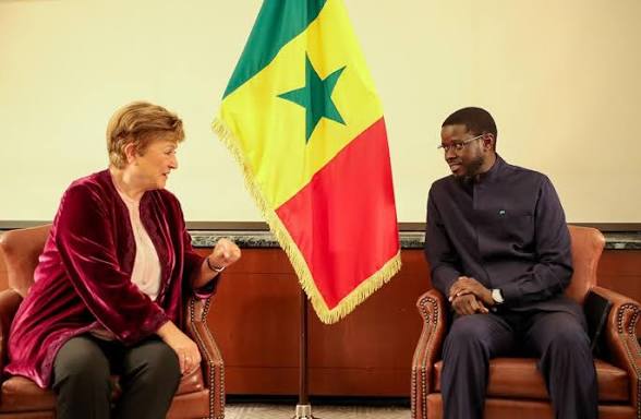 Dette et Réformes : Les coulisses de l’audience entre le Président Faye et la Directrice du FMI
