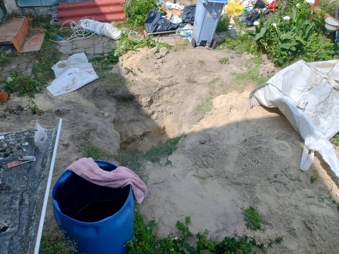 Le lieu où le corps sans vie a été découvert