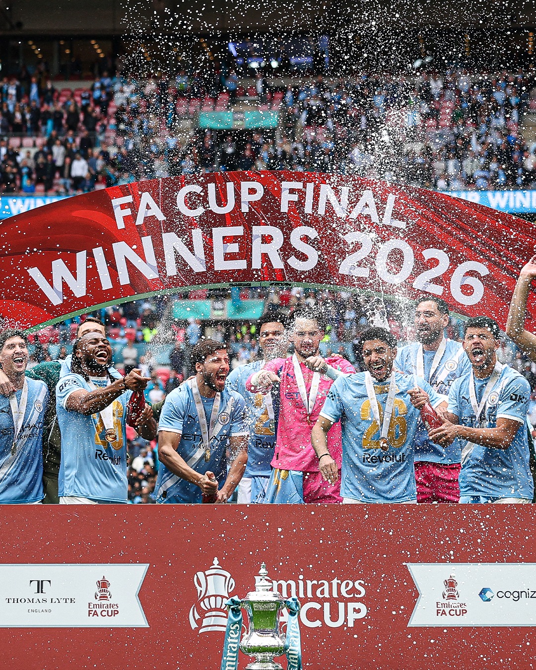 Foot : Manchester City domine Chelsea et remporte la Coupe d'Angleterre