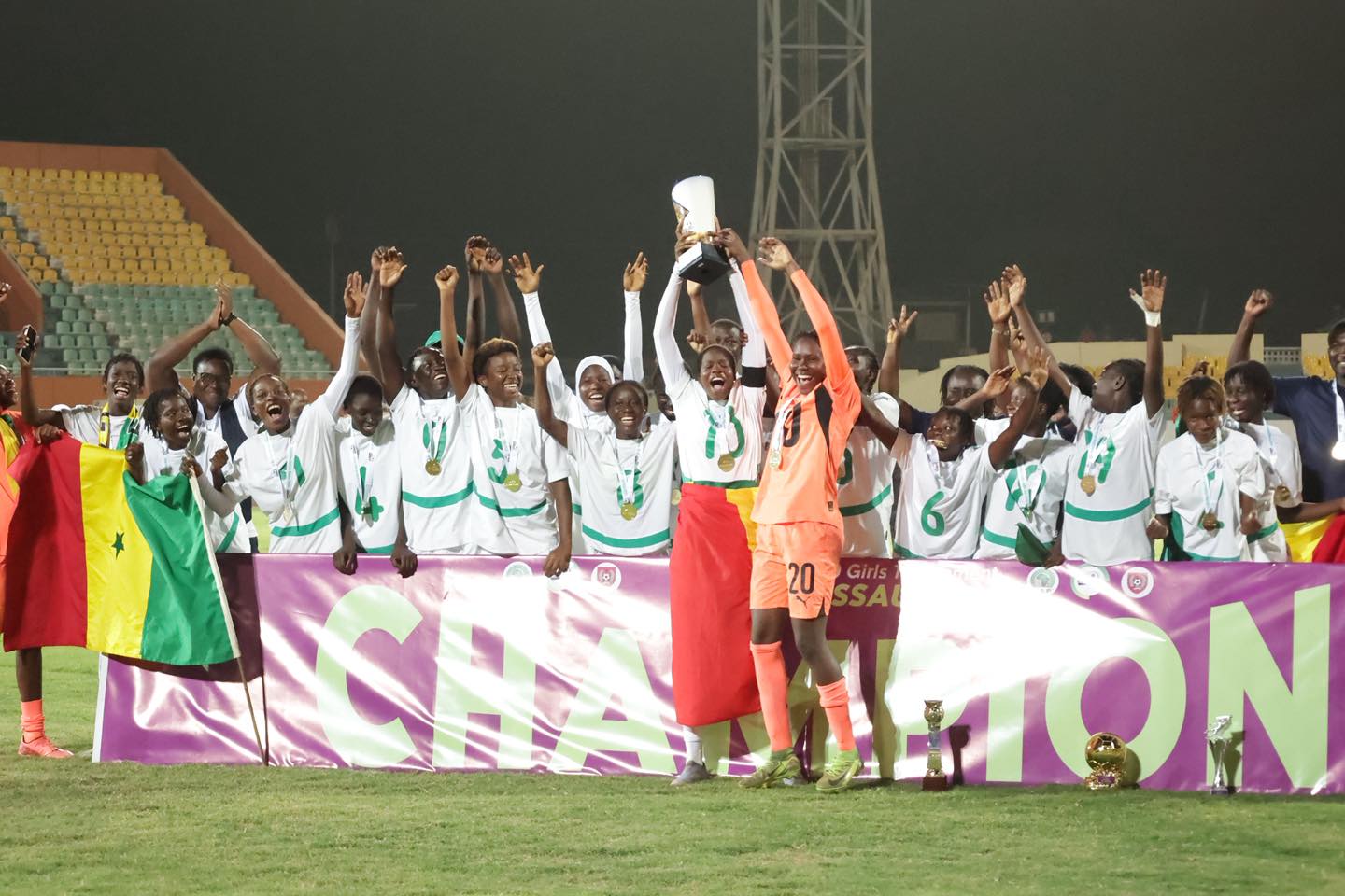 UFOA-A U20 féminin : Le Sénégal sacré champion face à la Guinée-Bissau