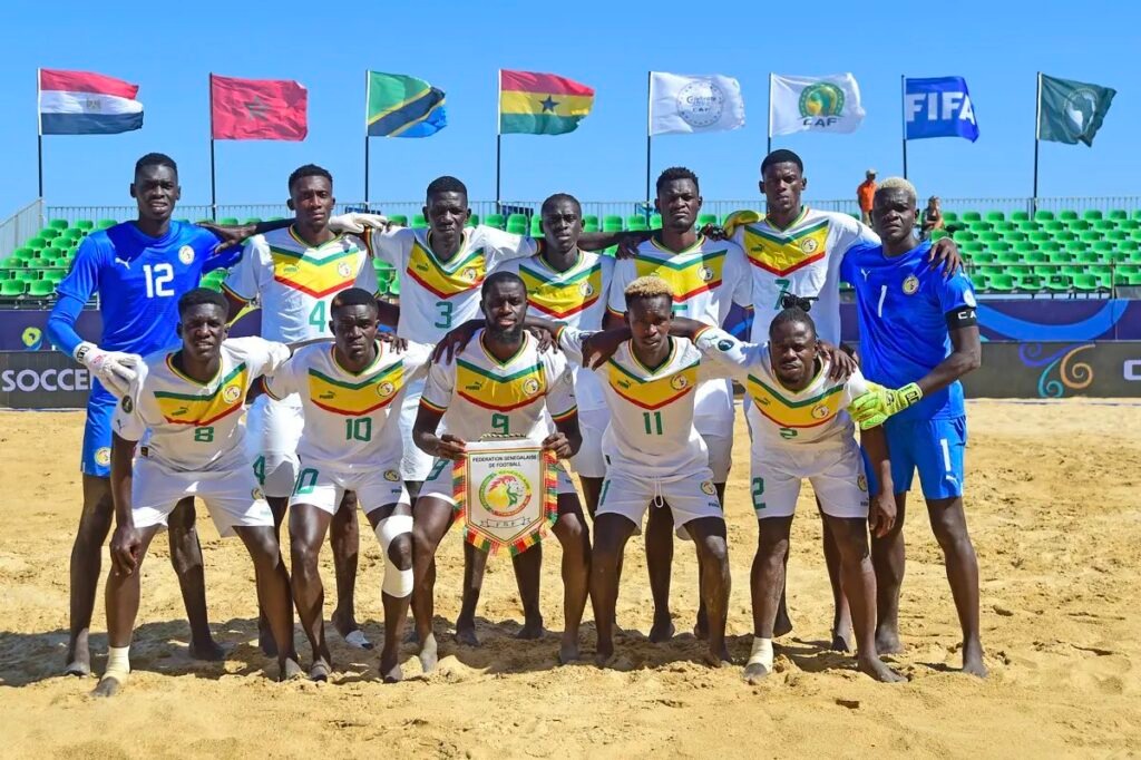 La CAF désigne le Sénégal comme pays hôte de la CAN Beach Soccer 2026