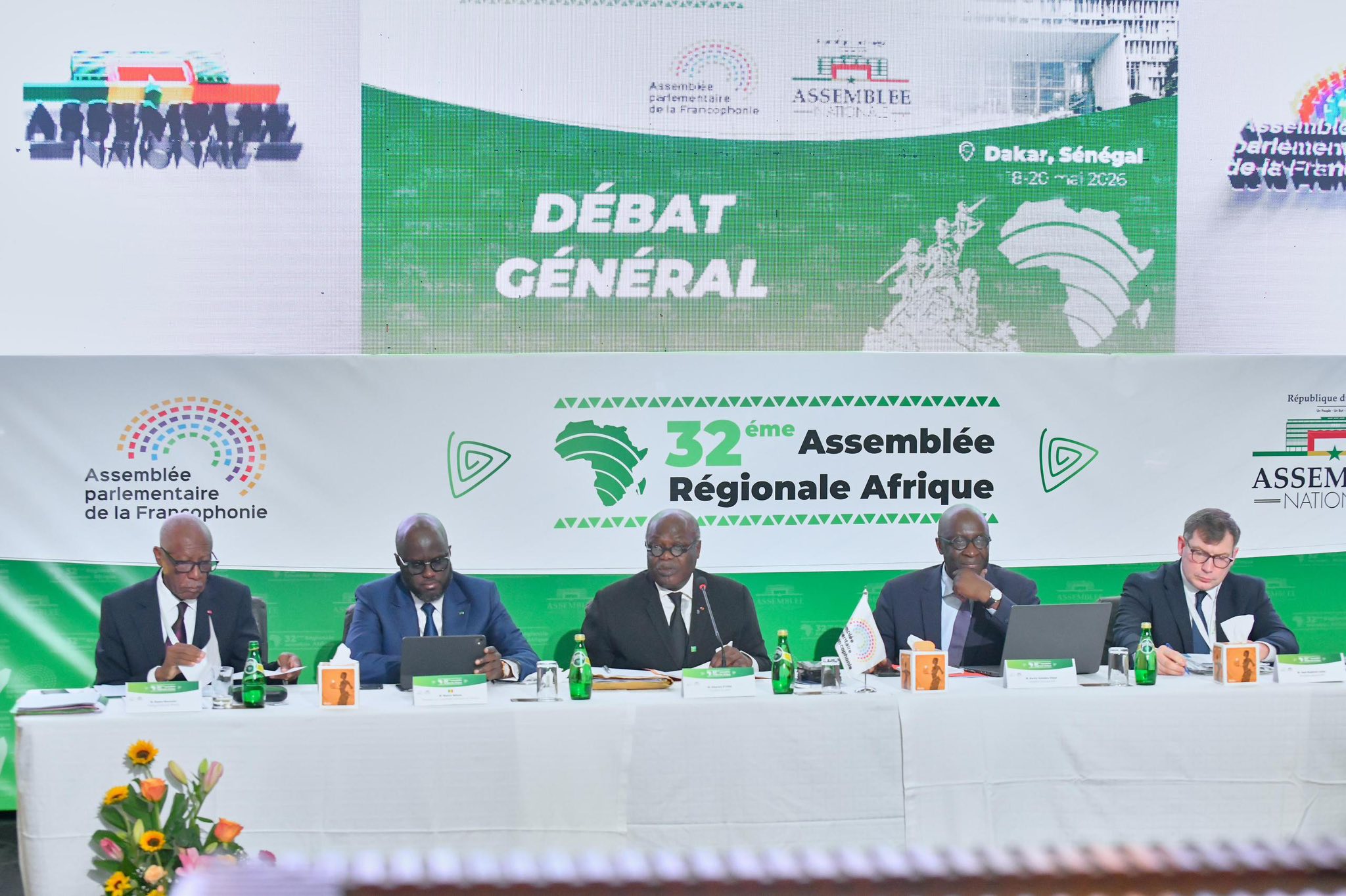 32e Assemblée régionale Afrique de l'APF : le Sénégal prend la présidence du Bureau régional