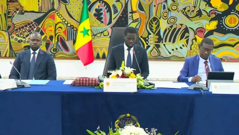 Eau potable et mondial 2026 : les directives du President Diomaye