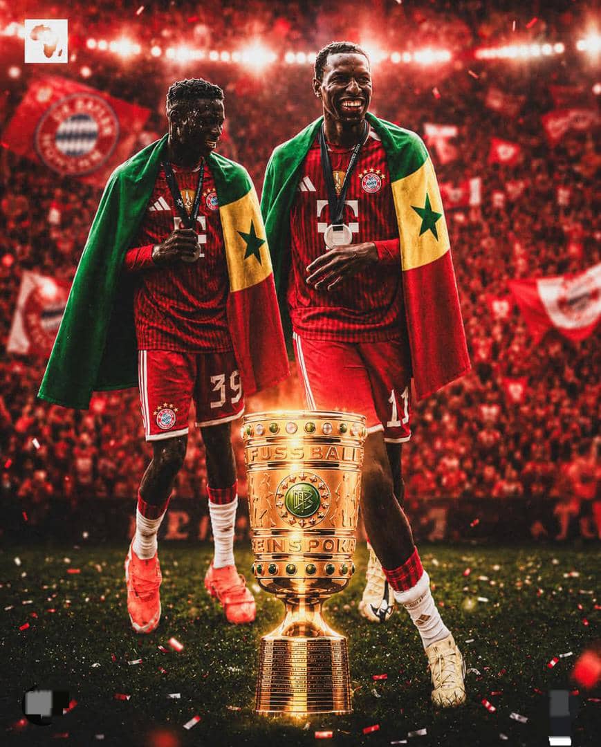 Bayern Munich :  Nicolas Jackson et Bara Sapoko Ndiaye remportent la Coupe d’Allemagne
