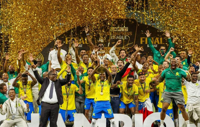 Ligue des champions CAF: le Mamelodi Sundowns remporte la compétition face à l’AS FAR Rabat