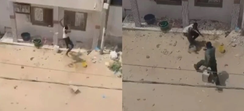 Drame à la Cité Fadia : un homme poignarde son frère avant de sauter du deuxième étage