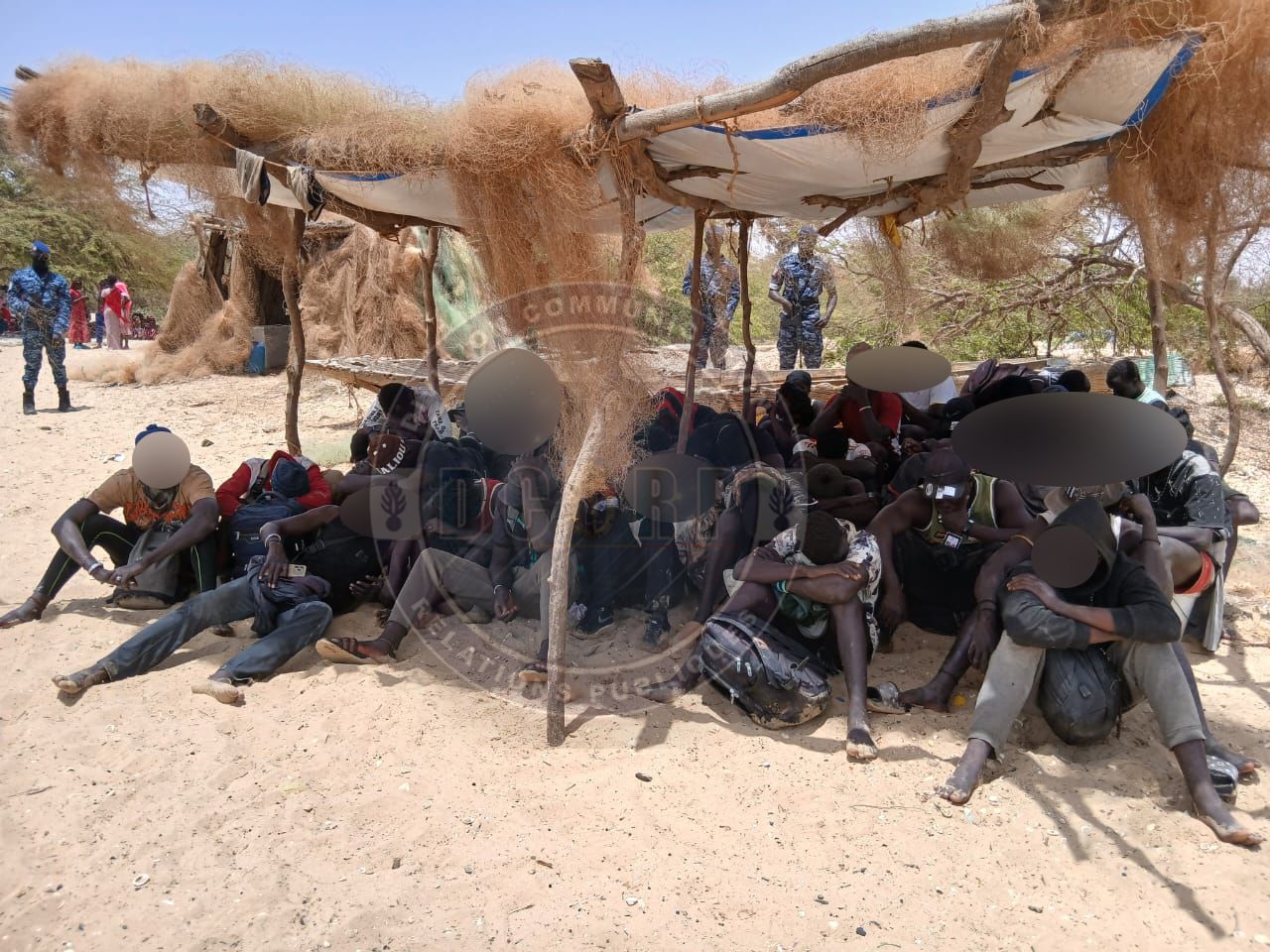​Saint-Louis : 66 candidats à la migration irrégulière interceptés après l’échouage d’une pirogue