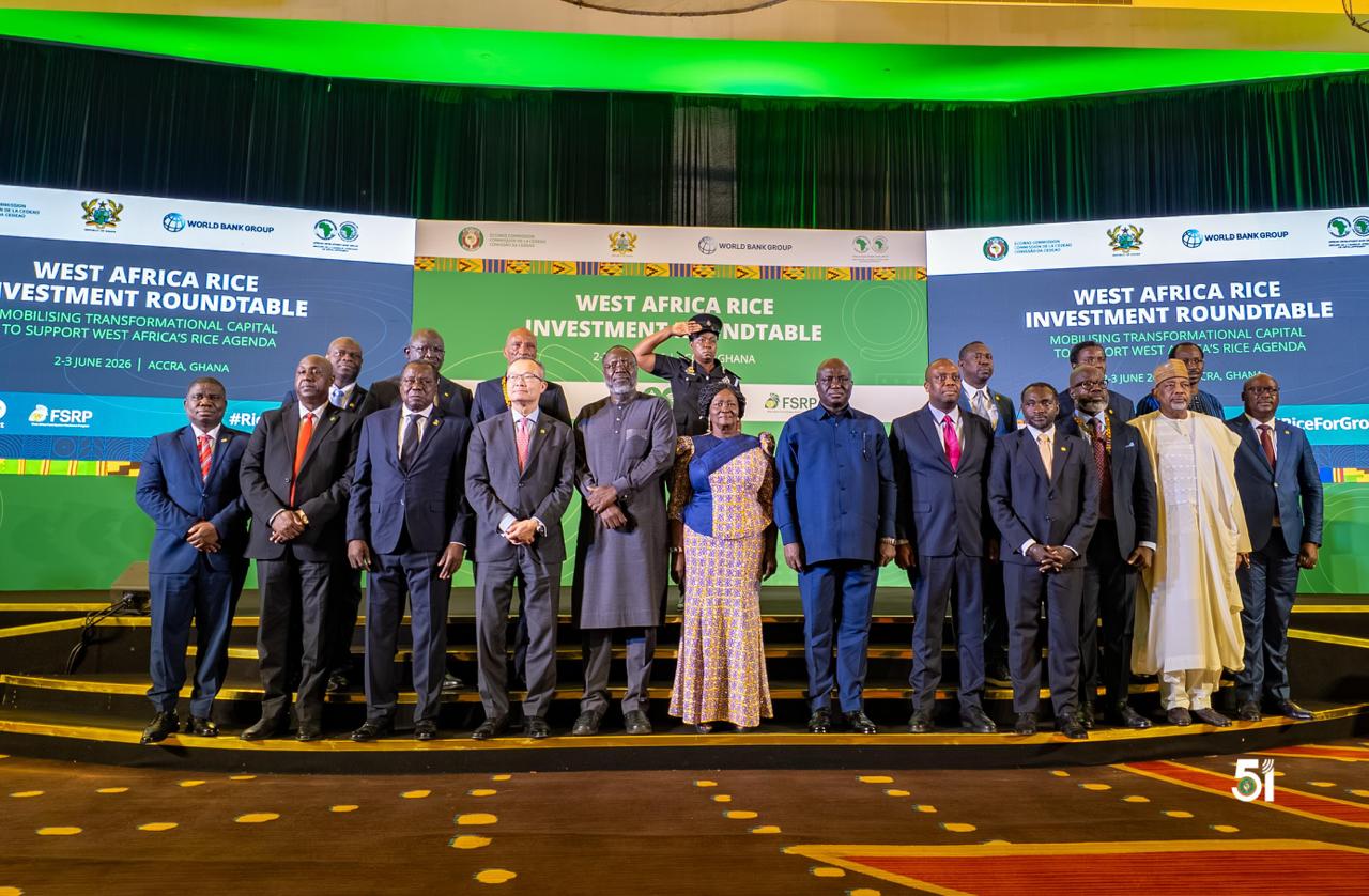 ​Afrique de l’Ouest : la CEDEAO mobilise ses partenaires pour atteindre l’autosuffisance en riz d’ici 2035