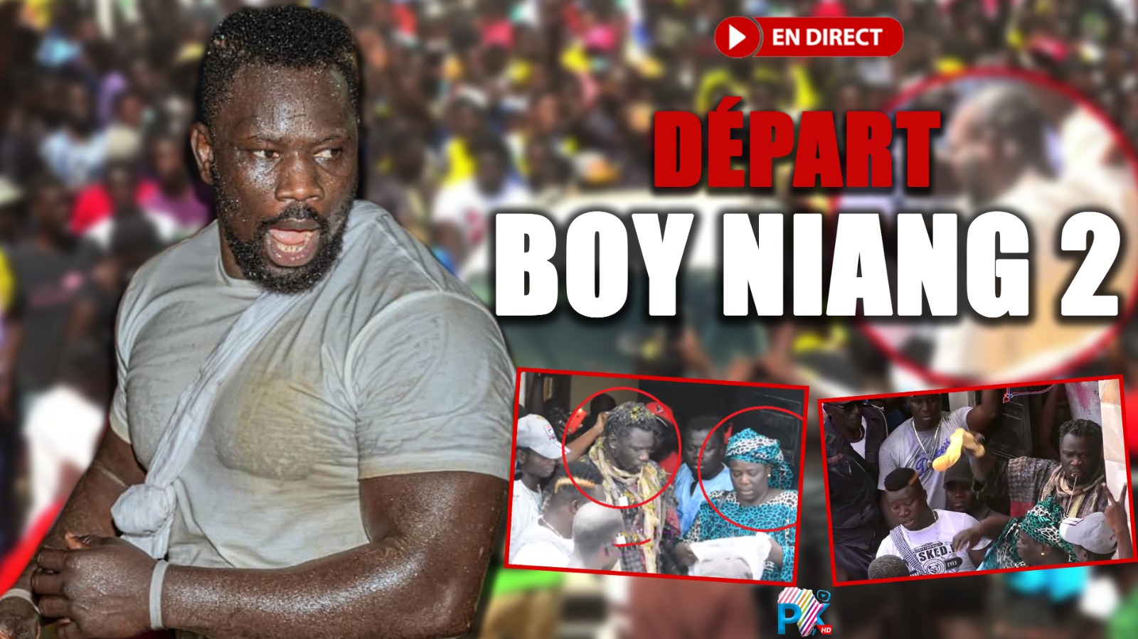?EN DUPLEX - Départ Boy Niang2 et Reug Reug à l'Arène Nation