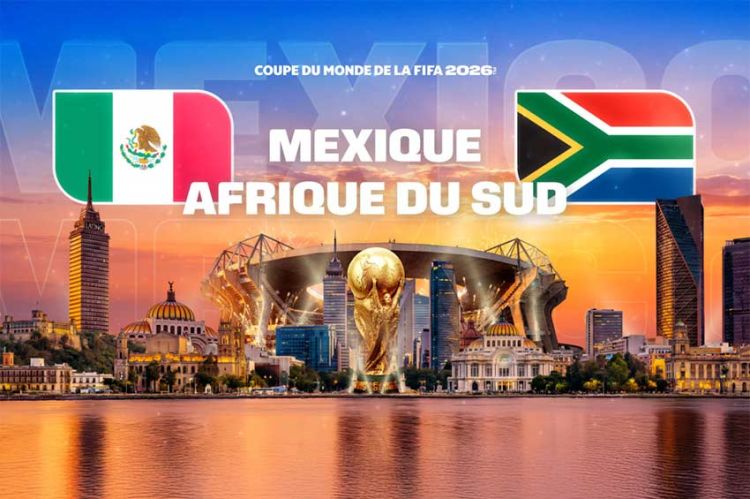 Mondial 2026 : le match d’ouverture prévu ce jeudi entre le Mexique et l’Afrique du Sud