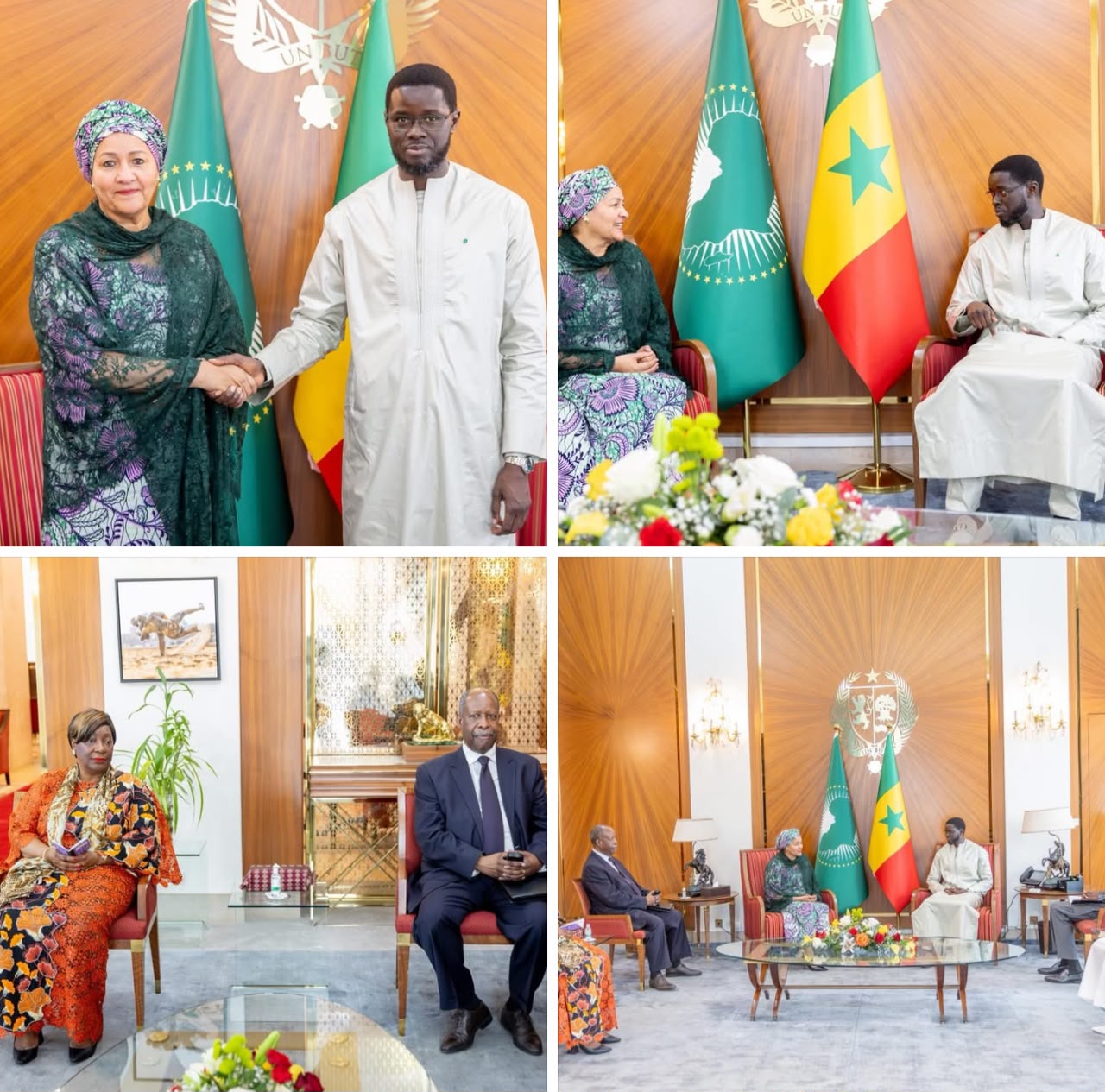 ​Sénégal – Nations Unies : Bassirou Diomaye Faye et Amina Mohammed réaffirment leur volonté de renforcer la coopération