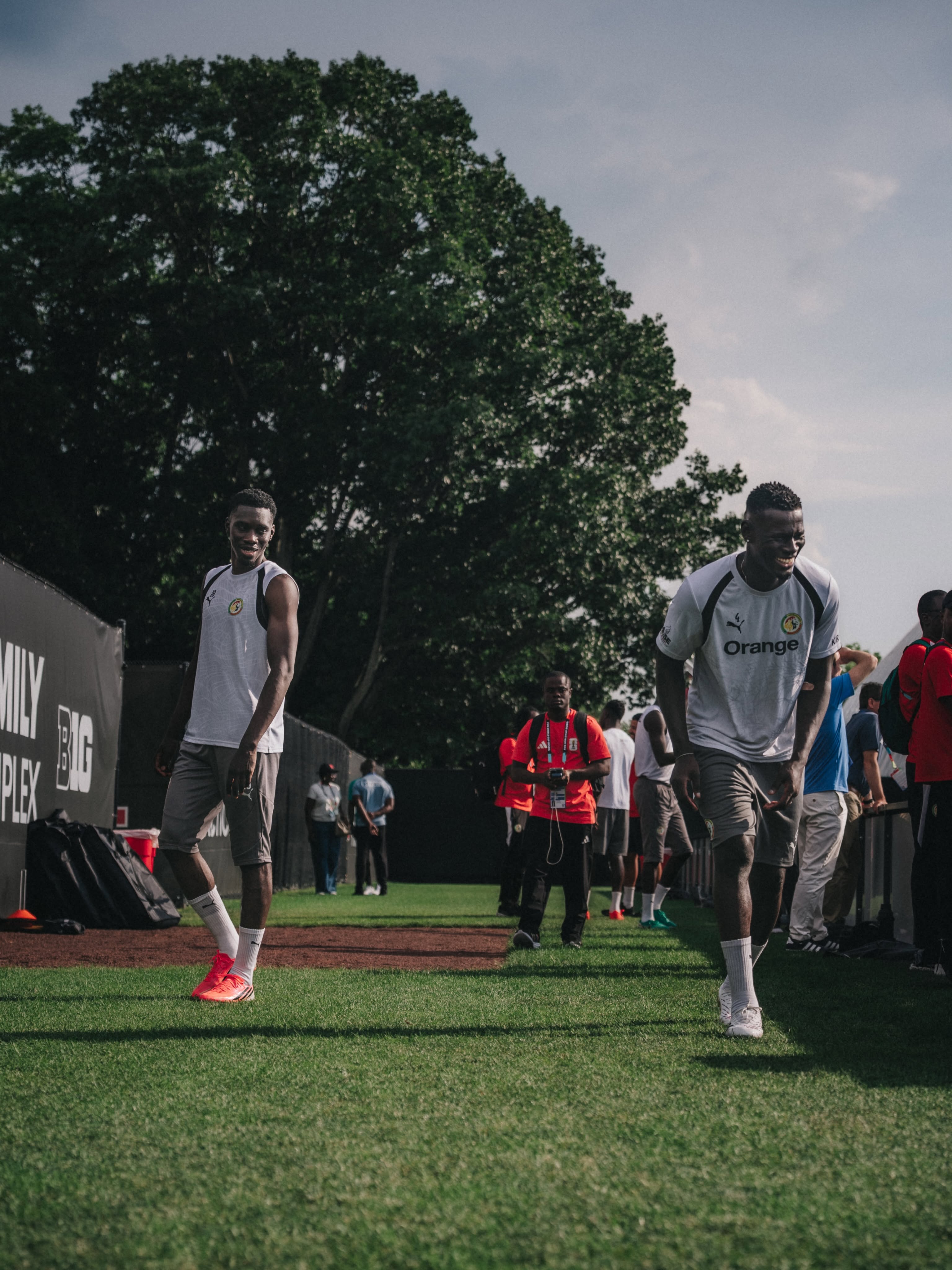 Coupe du monde 2026 : premier entraînement des "Lions" du Sénégal à New Brunswick