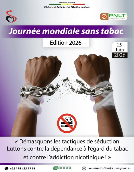 Sénégal sans tabac : le ministère de la Santé passe à l'offensive