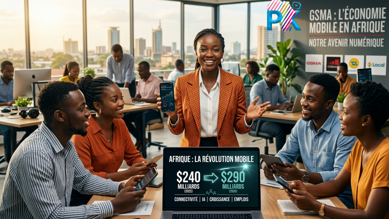 240 milliards de dollars en 2025: Le poids colossal de l’économie mobile en Afrique 240 milliards de dollars en 2025: Le poids colossal de l’économie mobile en Afrique
