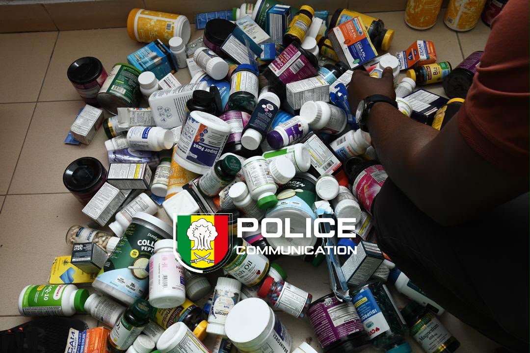 Contrefaçons de médicaments à  Pikine : un suspect interpellé, des produits estimés à 35 millions FCFA saisis