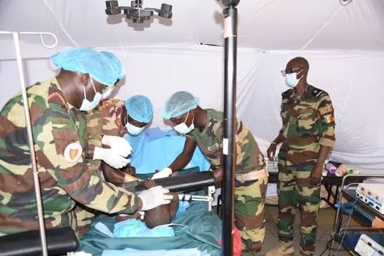 Mbane : plus de 2 000 consultations enregistrées à l’hôpital militaire de campagne