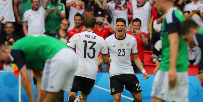 L'Allemagne gagne et termine première de son groupe