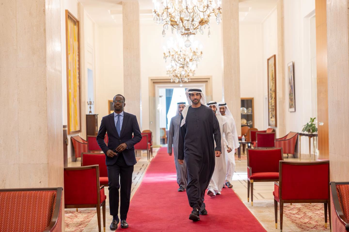 Diplomatie : le Président Bassirou Diomaye Faye reçoit le ministre d'État émirati Sheikh Shakhboot bin Nahyan Al Nahyan