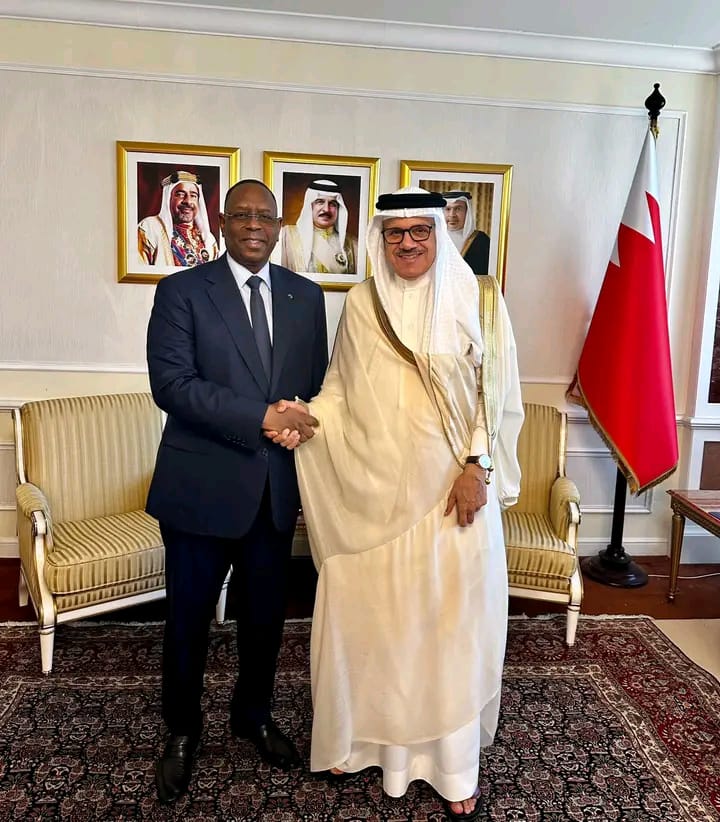 Election à l’ONU : Macky Sall se réjouit «d’échanges constructifs» avec le ministre bahreïnien des Affaires étrangères
