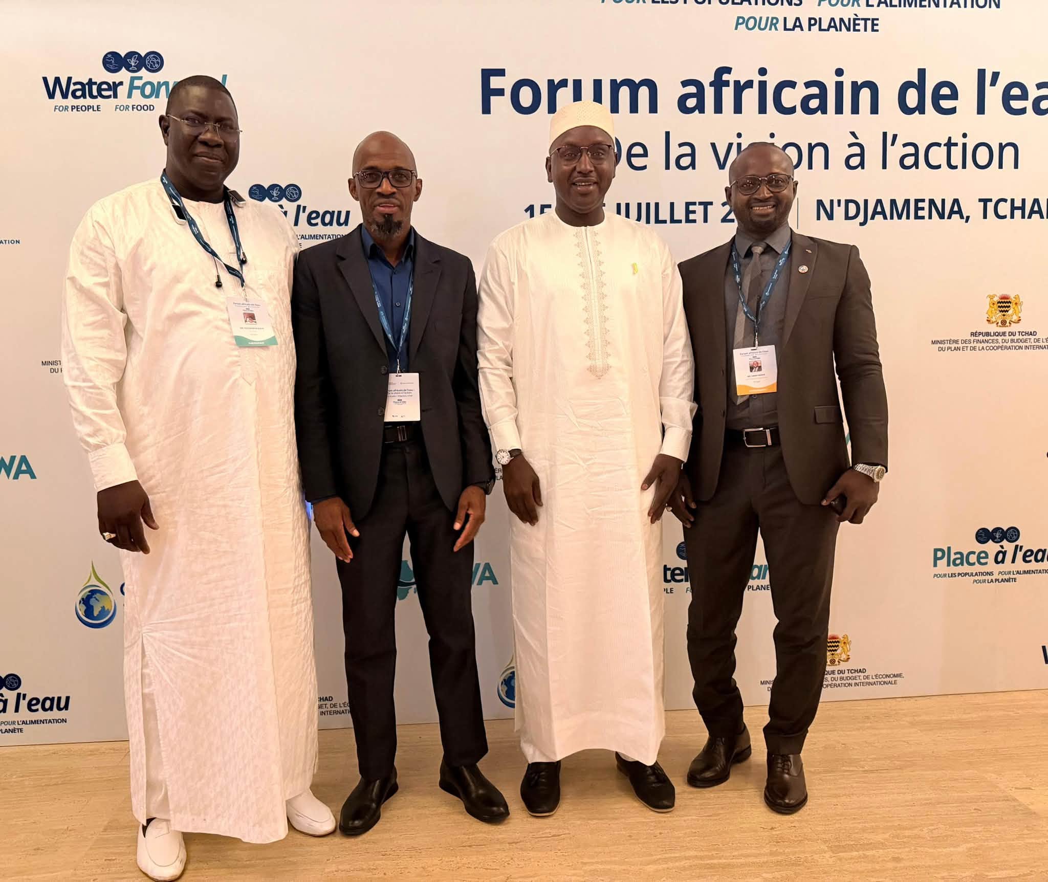 Le Sénégal porte sa vision d'une gouvernance souveraine de l'eau au Forum africain de N'Djamena