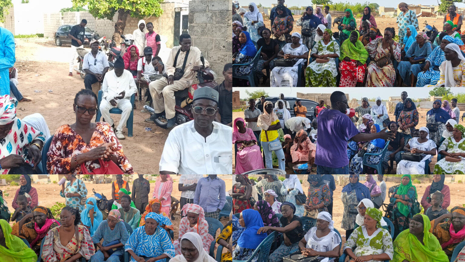 Kaolack : le collectif des impactés de Sing-Sing exige la restitution de leurs terres et un nouveau lotissement Kaolack : le collectif des impactés de Sing-Sing exige la restitution de leurs terres et un nouveau lotissement