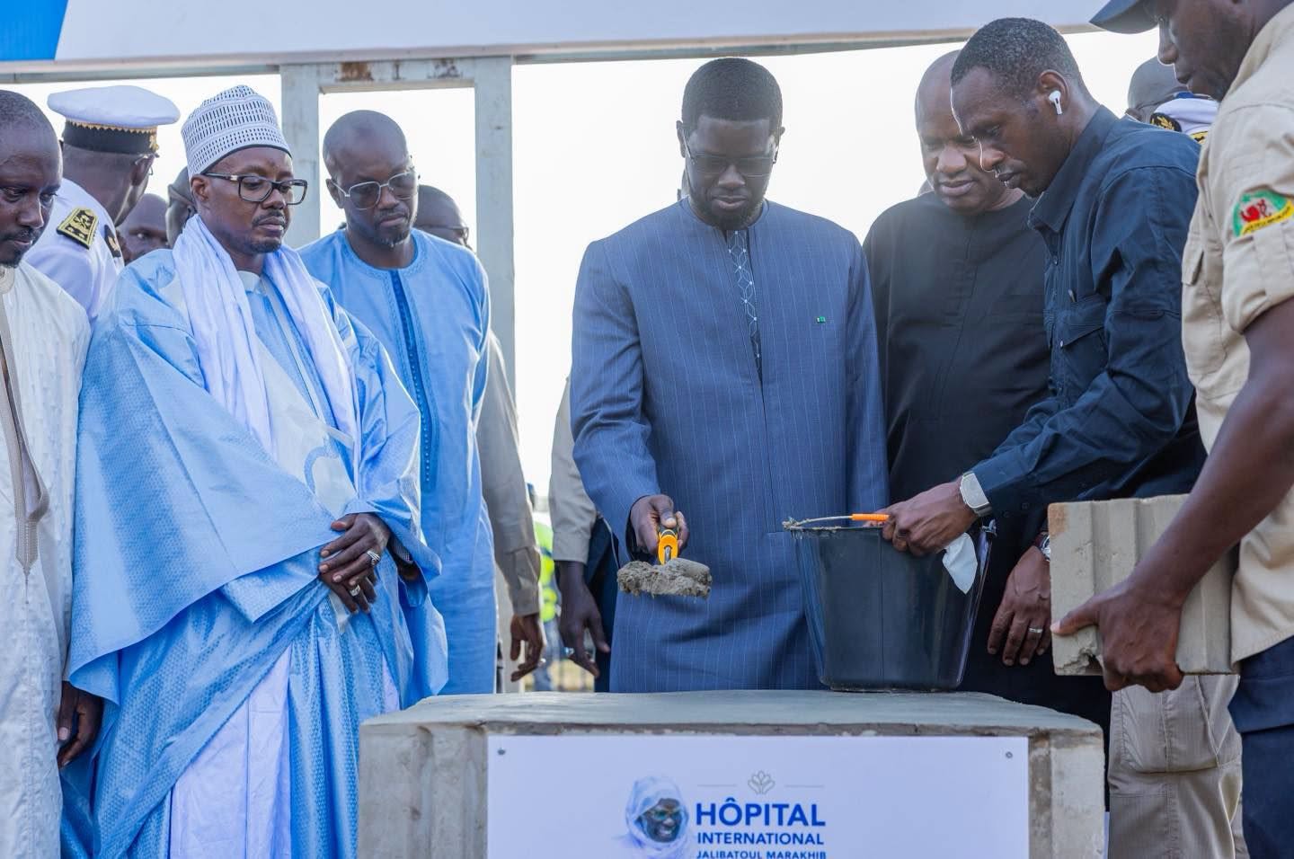 Santé : Bassirou Diomaye Faye lance les travaux de l'Hôpital international de Touba Ngabou pour 32 milliards FCFA