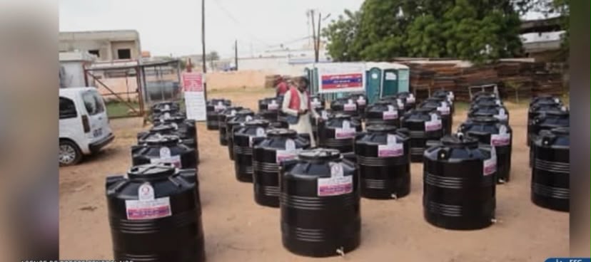 ​Touba : des réservoirs d’eau offerts  à des ménages vulnérables avant le Grand Magal