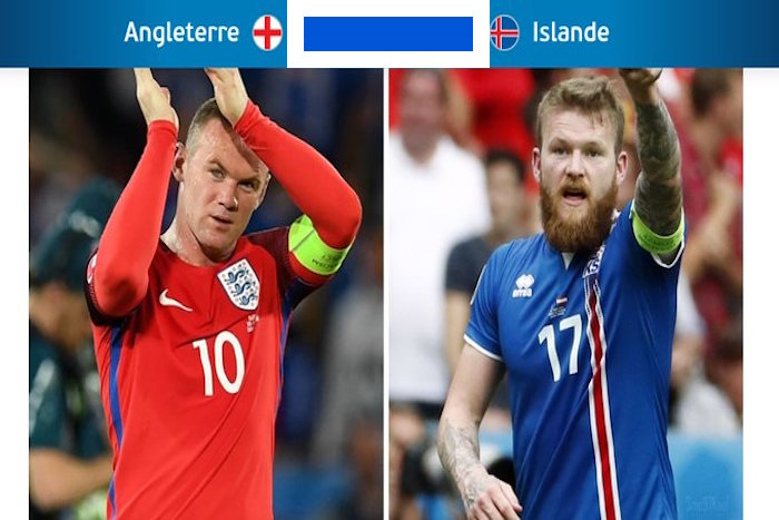 Euro 2016 : Angleterre 1-2 Islande