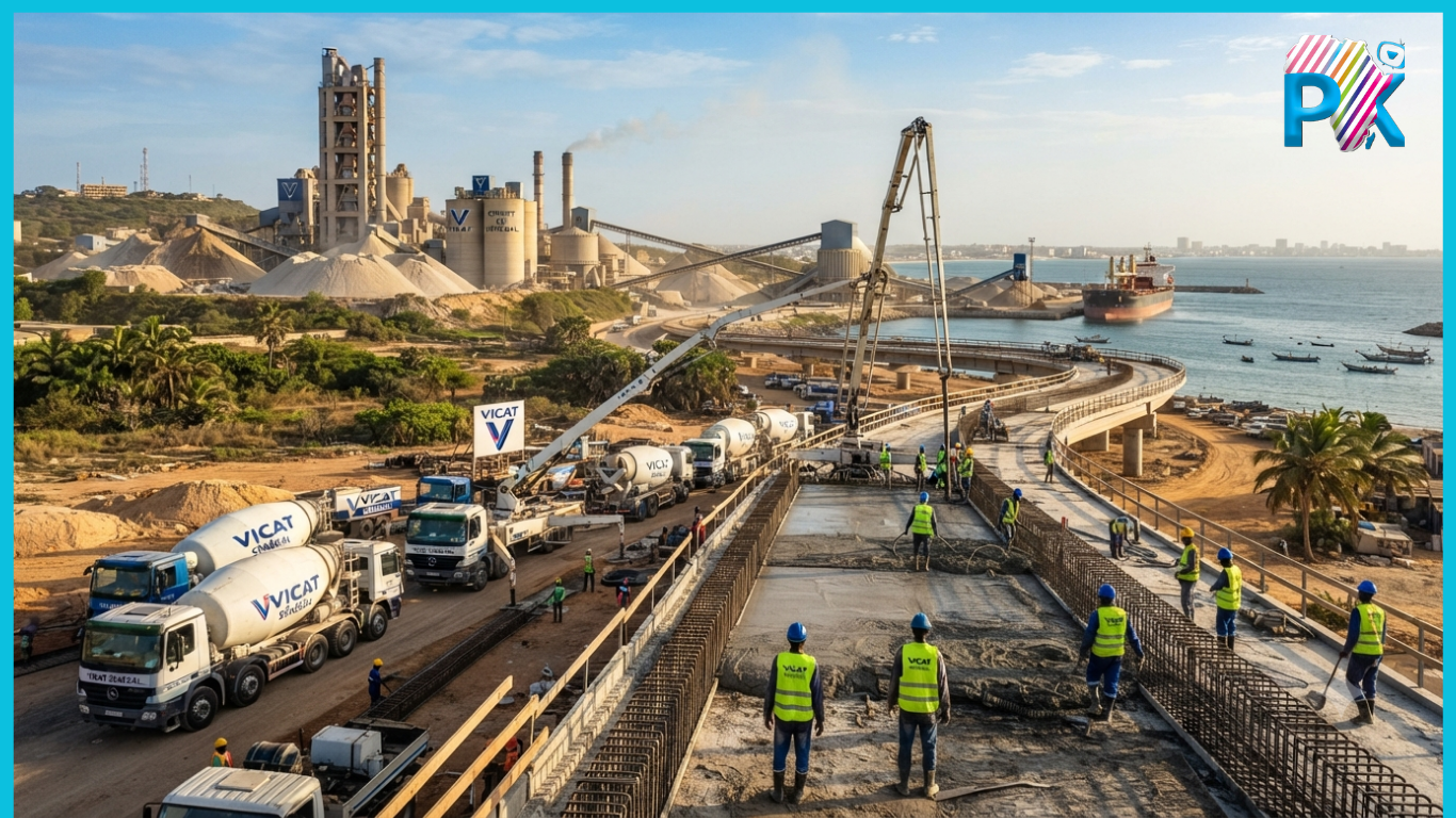 Sénégal, Mali, Mauritanie : le groupe Vicat signe un premier semestre 2026 en trombe Sénégal, Mali, Mauritanie : le groupe Vicat signe un premier semestre 2026 en trombe