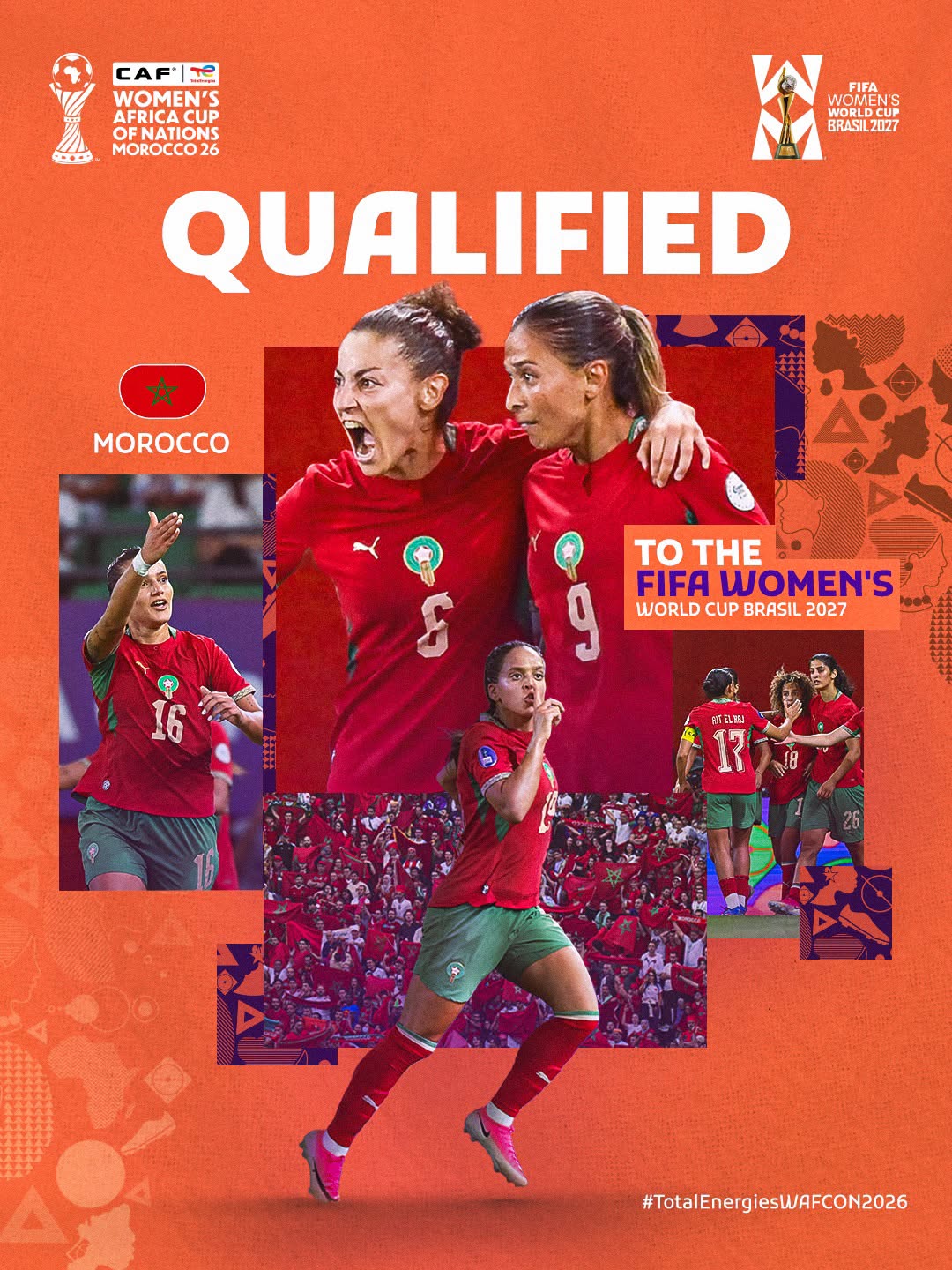 CAN féminine 2026 : le Maroc bat l'Afrique du Sud et se qualifie pour les demi-finales
