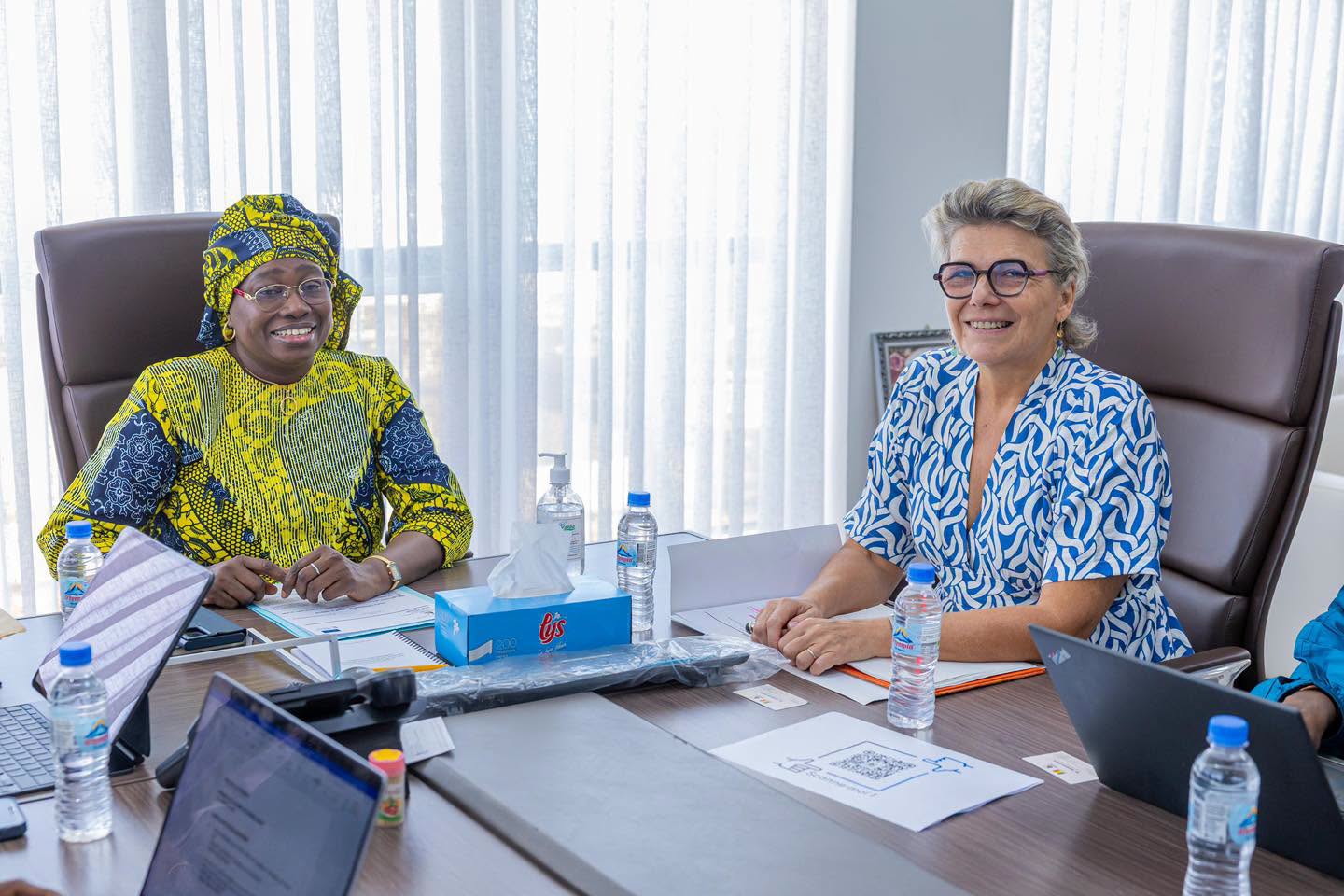 Action sociale : Marie Angélique Mame Selbé Diouf échange avec l'UE sur la prise en charge des personnes vulnérables