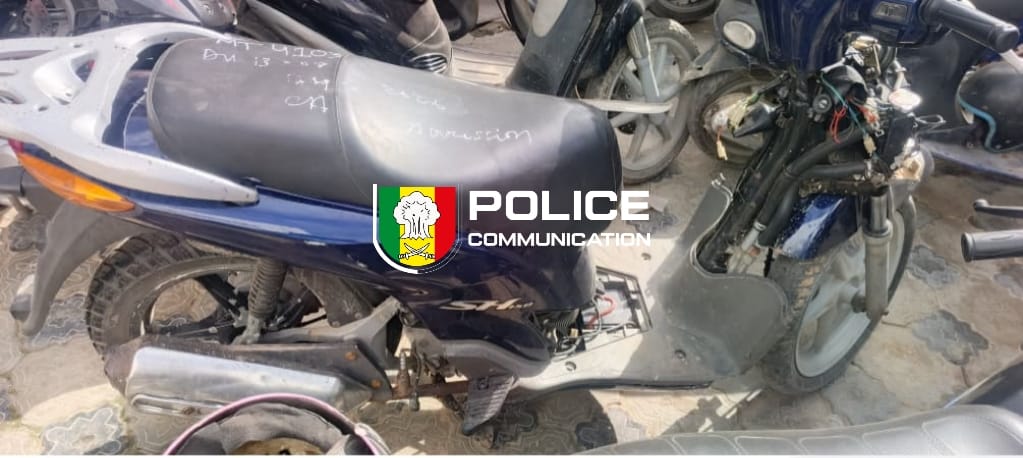 ​Grand-Yoff : un réseau d’agresseurs à moto démantelé par le commissariat d’arrondissement