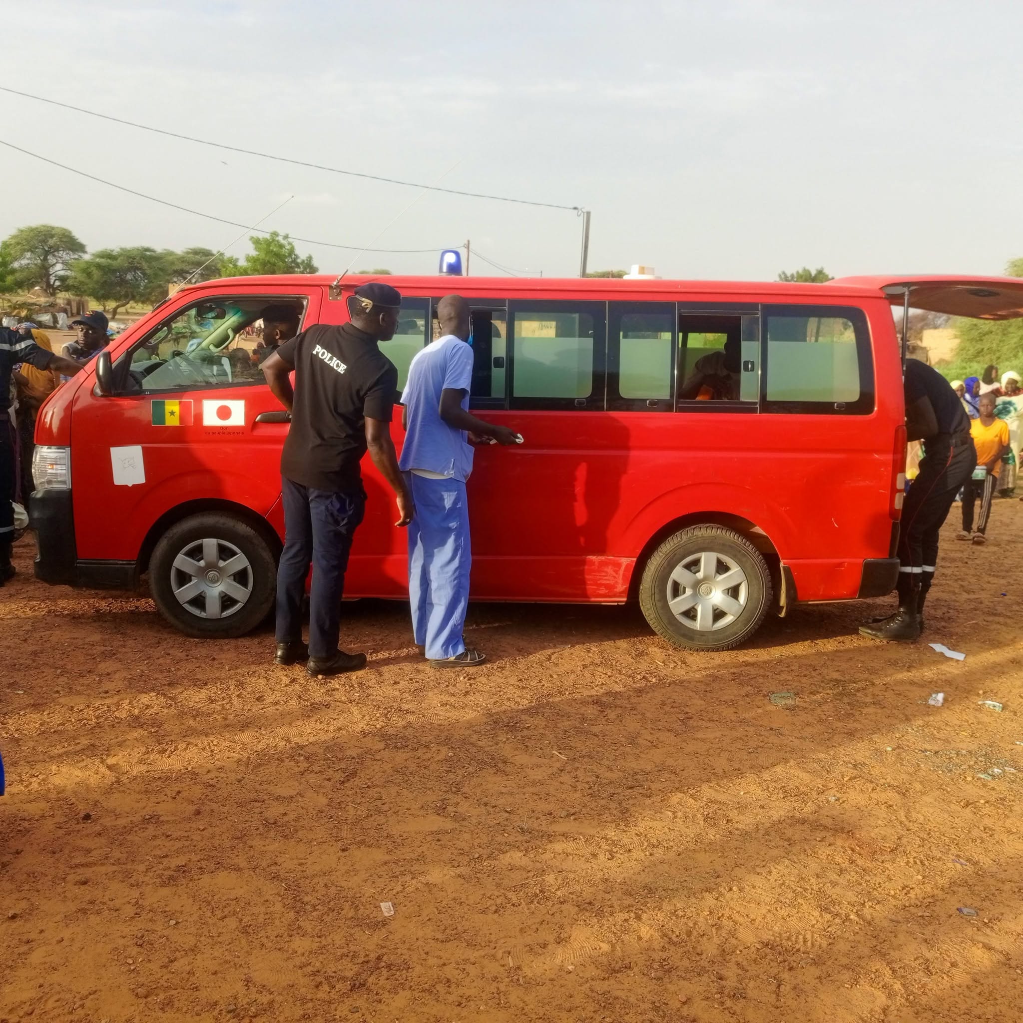Salnde Fanaye: 14 blessés dont deux cas graves dans un accident impliquant un «Cheikhou Chérifou»