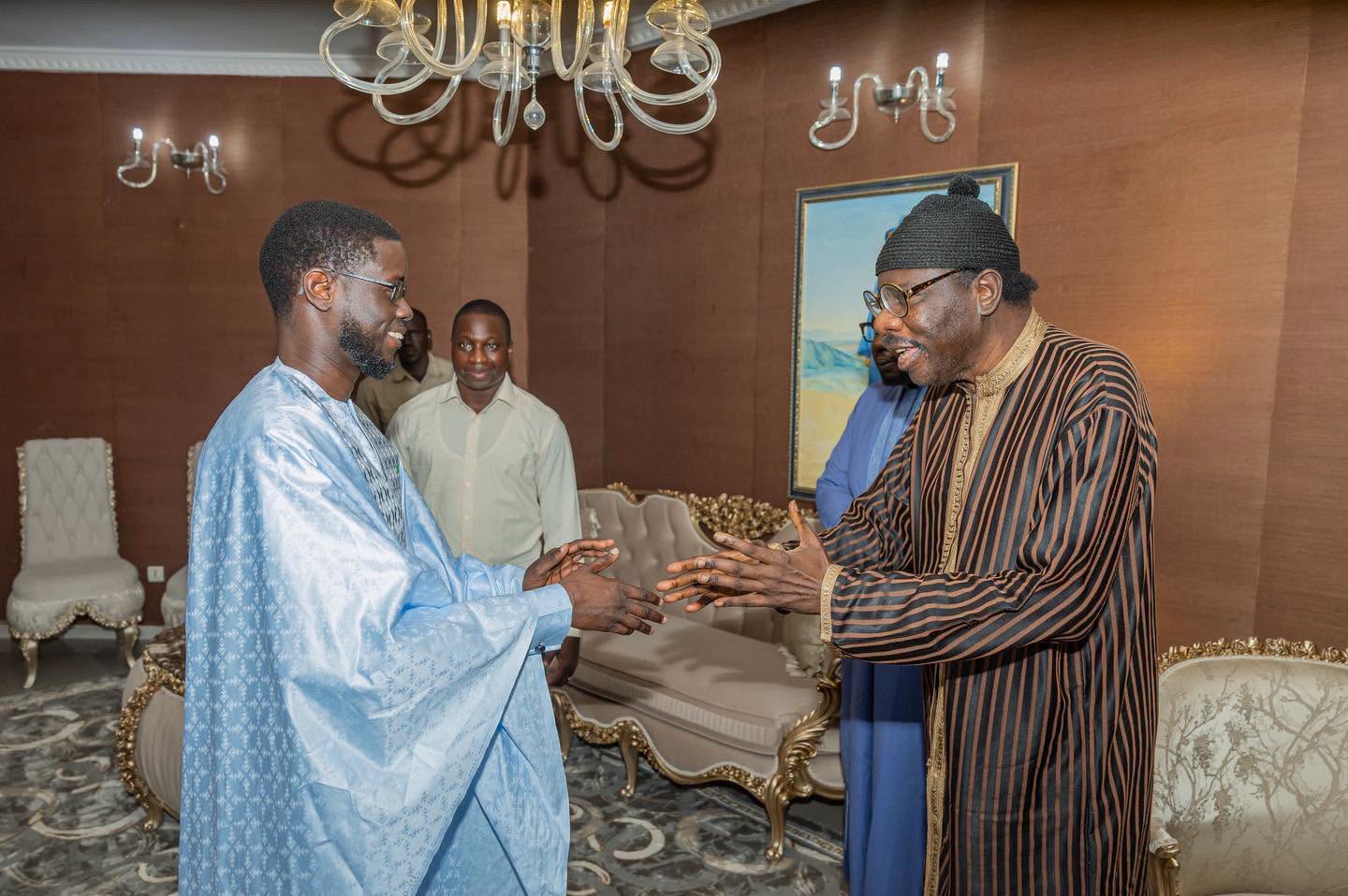 Tivaouane : le Président Bassirou Diomaye Faye clôture sa tournée chez Serigne Moustapha Sy