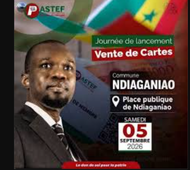 Ndiaganiao : l’autorisation de lancement de la vente des cartes de PASTEF annulée