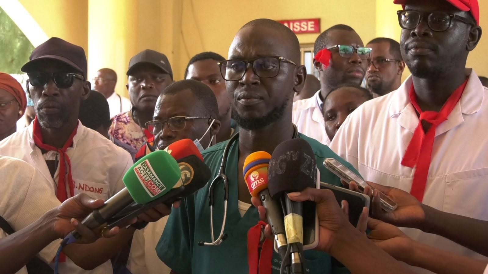 Hôpital de la Paix de Ziguinchor : des syndicalistes réclament un incinérateur et la réhabilitation de l'établissement