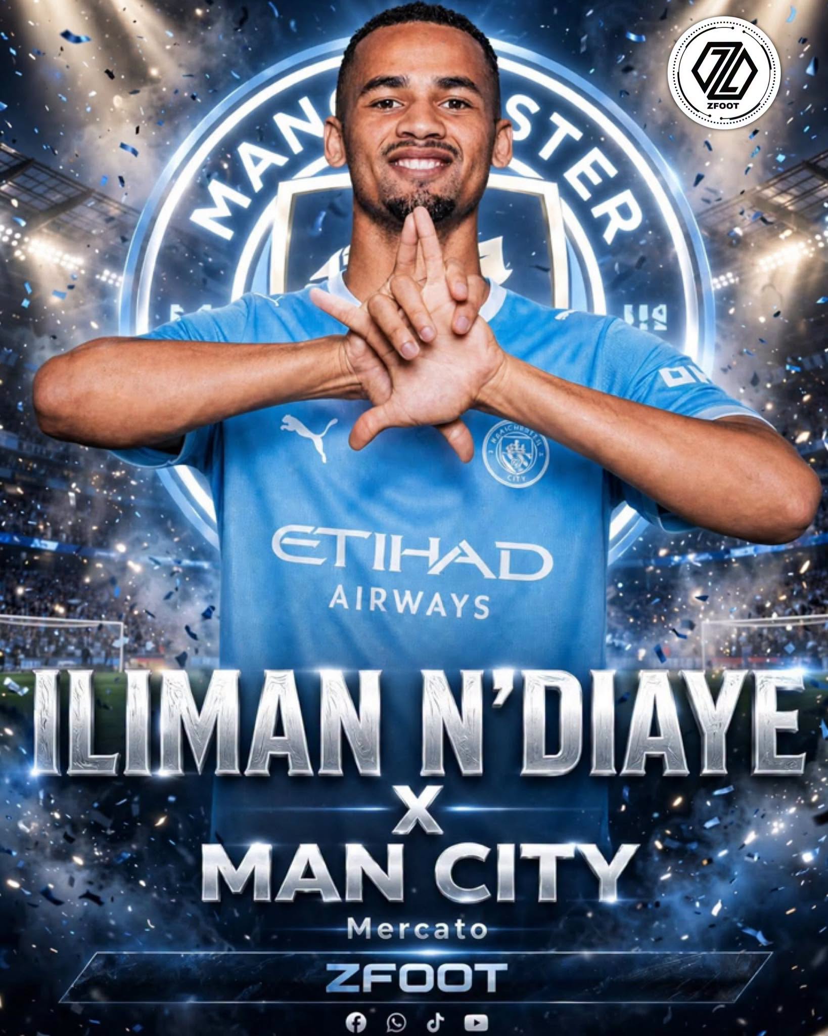 Mercato : Iliman Ndiaye se rapproche de Manchester City pour 75 millions d’euros