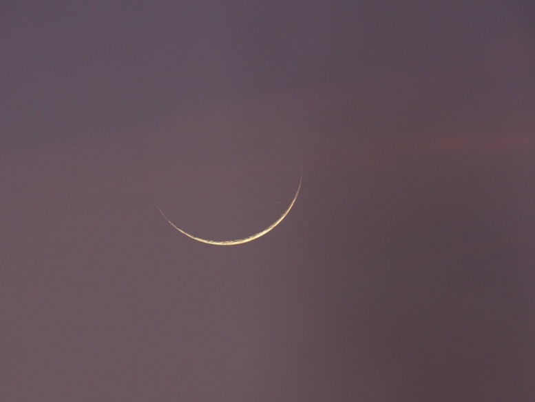 "Il sera impossible de voir la lune, ce lundi", (ASPA)