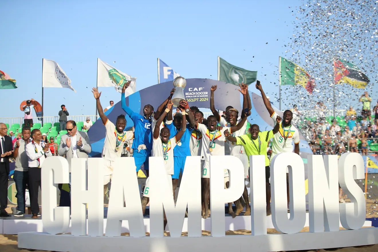 Beach soccer : le Sénégal 7e au classement mondial et leader africain