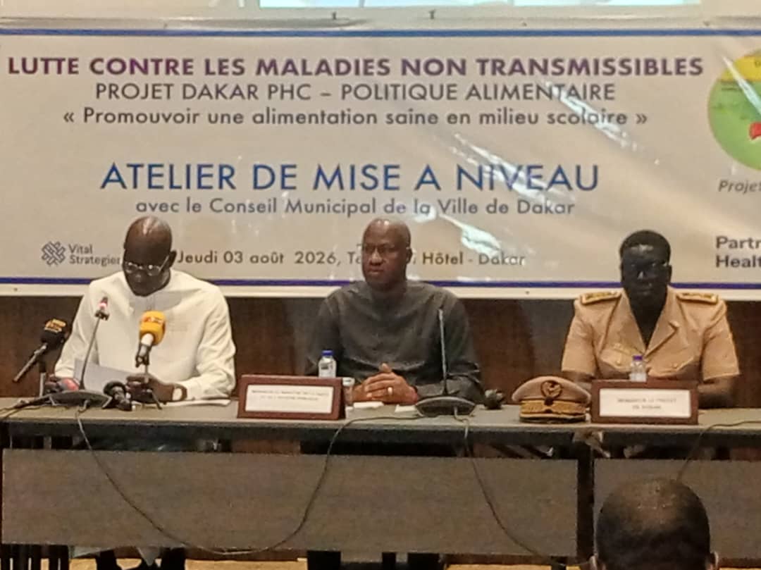 ​Maladies non transmissibles : Dakar mise sur la prévention et l’encadrement de l’alimentation