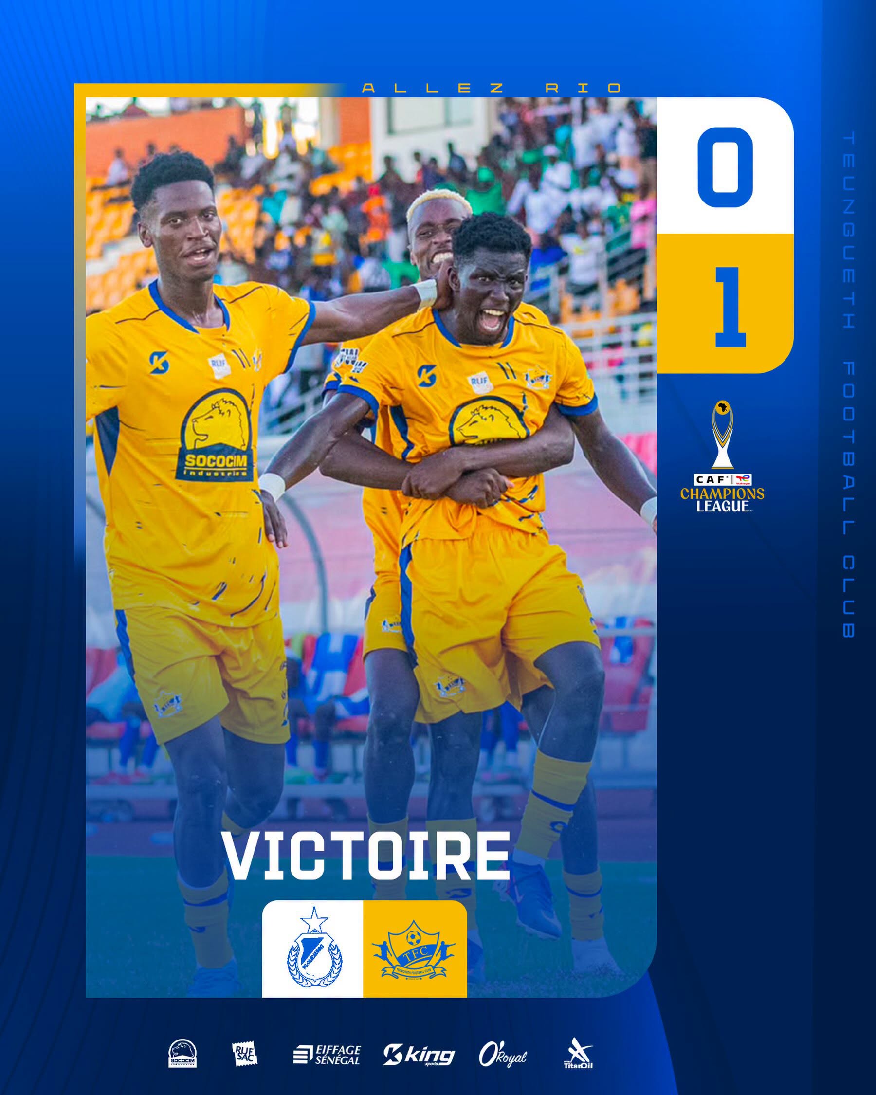 Premier tour préliminaire Ligue des champions africaine : TFC s'offre une victoire précieuse face à Cantchungo FC avant le match retour 