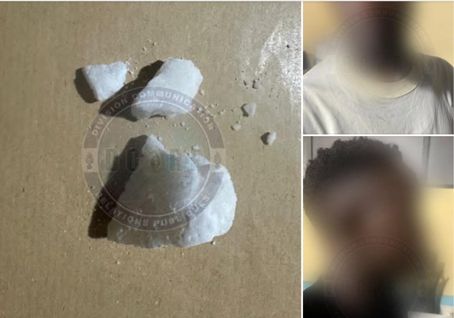 Dakar : deux présumés trafiquants interpellés à Gueule-Tapée, 50 grammes de crack saisis 
